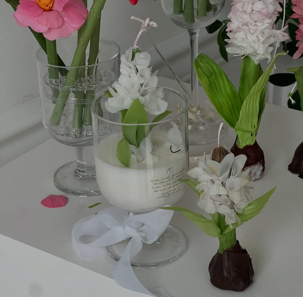 CNDLNYC | Real Flower Candle - Perfect Mother’s Day Gift for Her