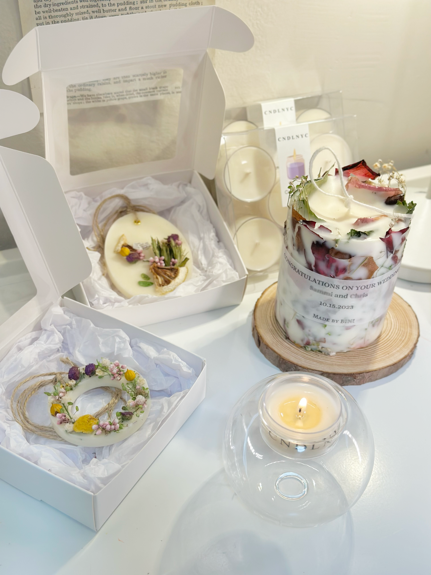CNDLNYC | Bouquet Candle - Candle Class (Level 3)