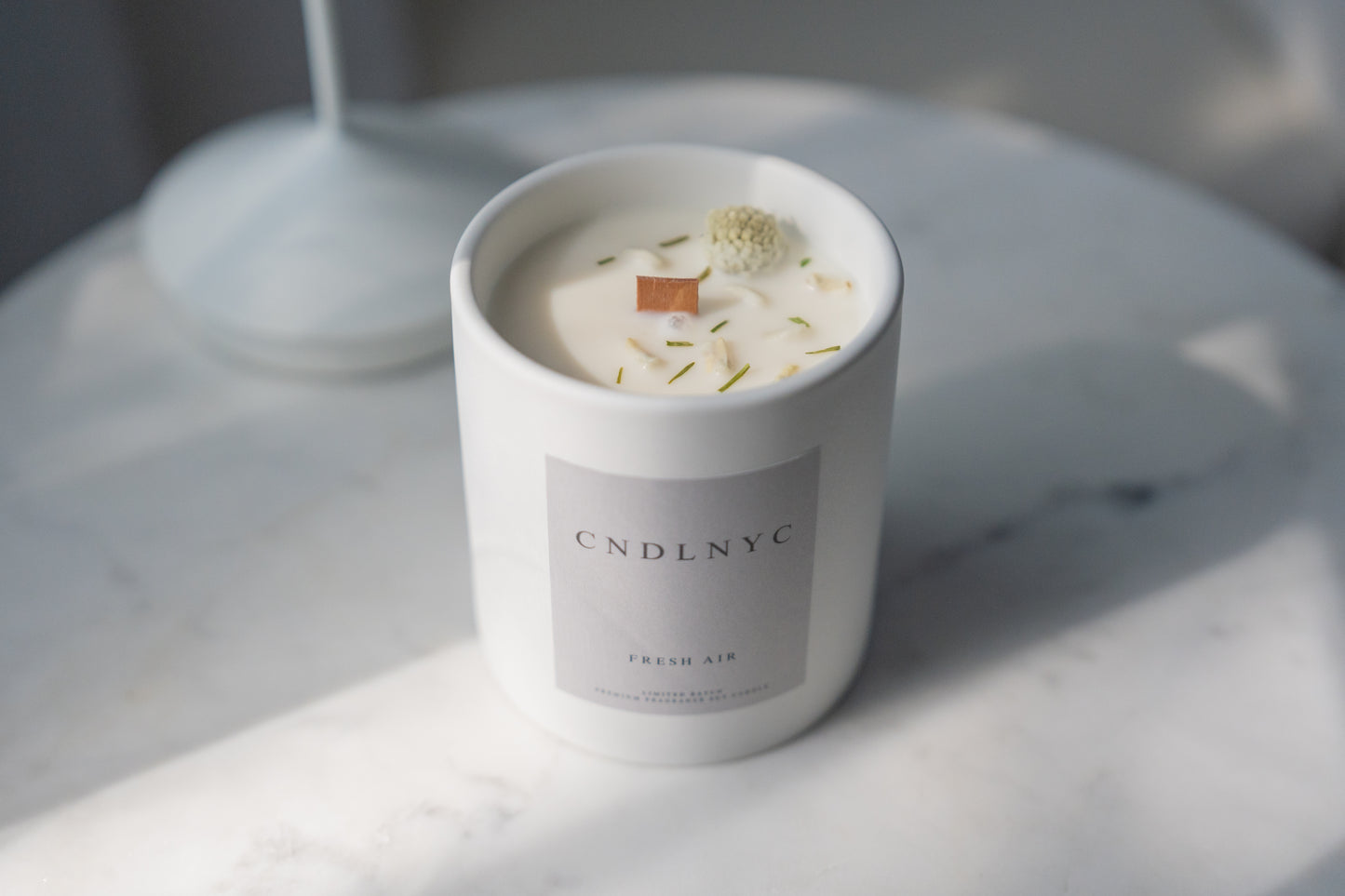 CNDLNYC "FRESH AIR" Soy Candle - 12oz of Sweet Scented Bliss for Your Home