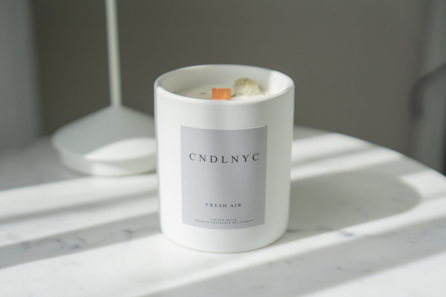 CNDLNYC "FRESH AIR" Soy Candle - 12oz of Sweet Scented Bliss for Your Home