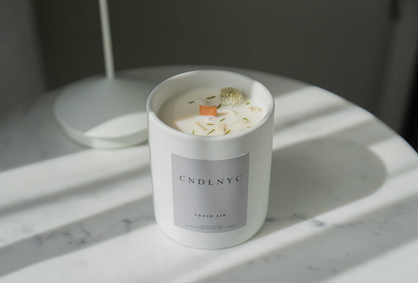 CNDLNYC "FRESH AIR" Soy Candle - 12oz of Sweet Scented Bliss for Your Home