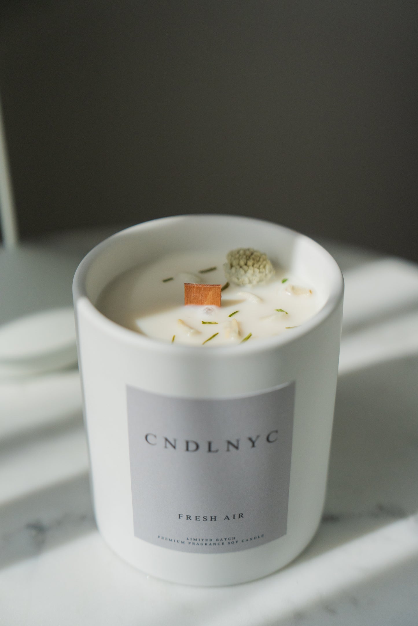 CNDLNYC "FRESH AIR" Soy Candle - 12oz of Sweet Scented Bliss for Your Home