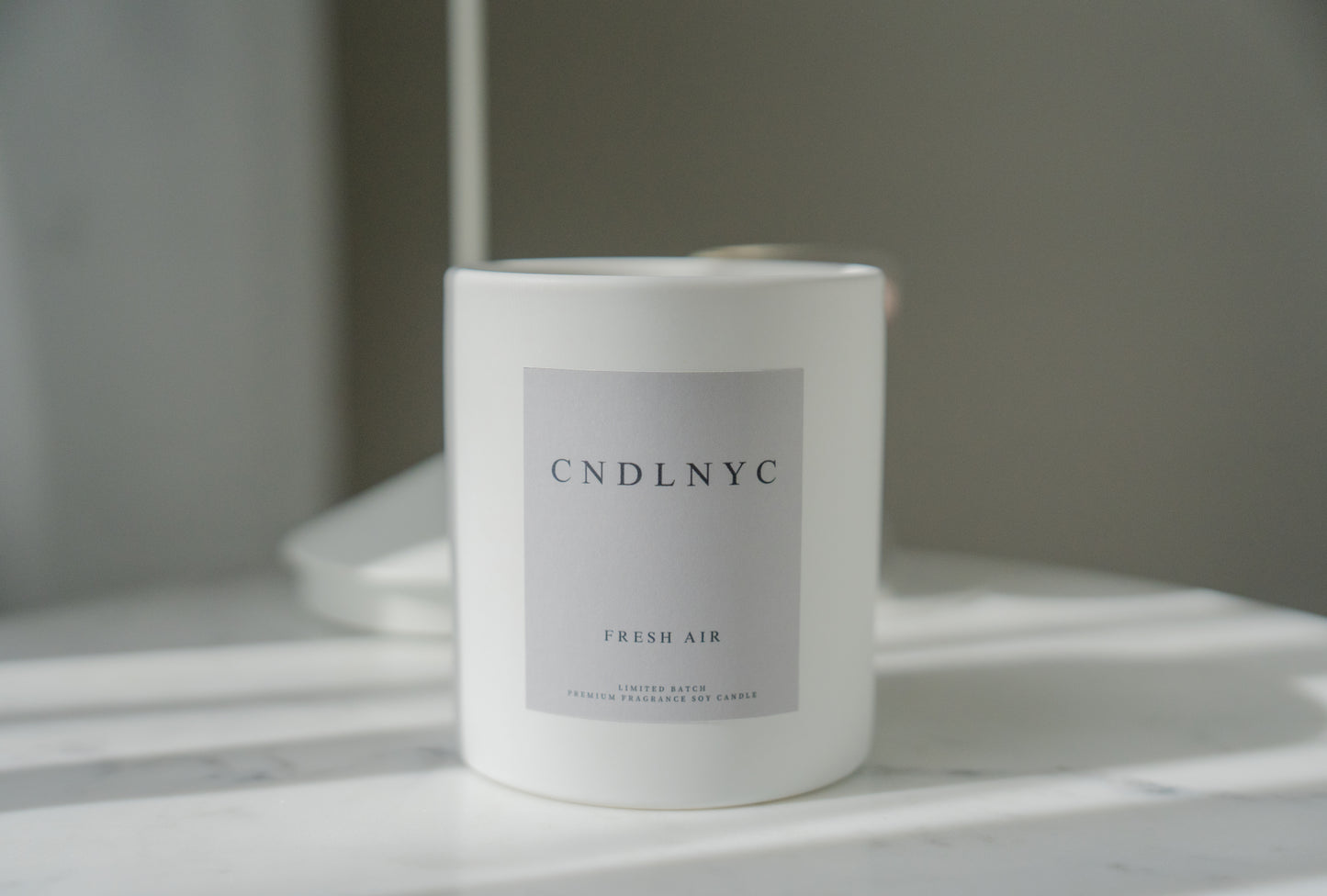 CNDLNYC "FRESH AIR" Soy Candle - 12oz of Sweet Scented Bliss for Your Home