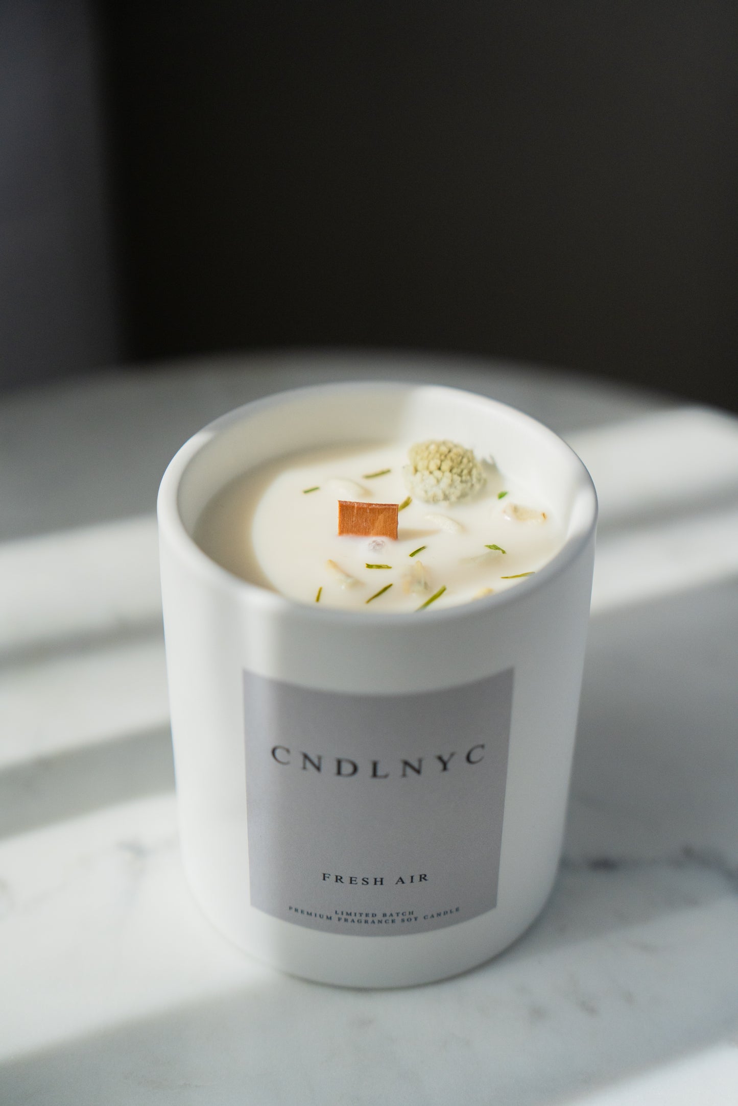 CNDLNYC "FRESH AIR" Soy Candle - 12oz of Sweet Scented Bliss for Your Home