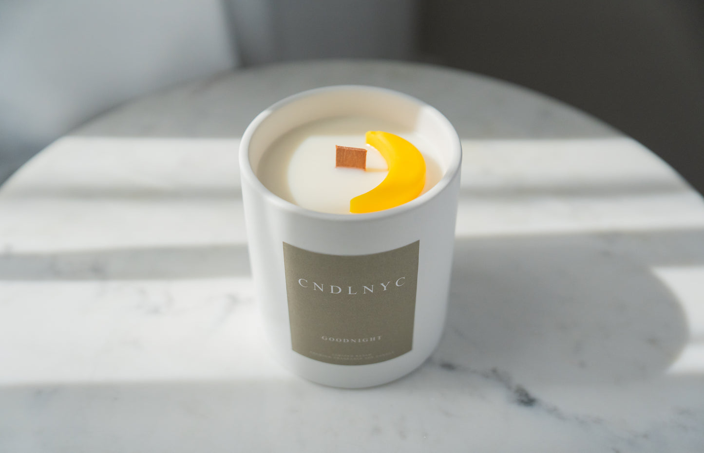 CNDLNYC "GOODNIGHT" Soy Candle - 12oz of Sweet Scented Bliss for Your Home