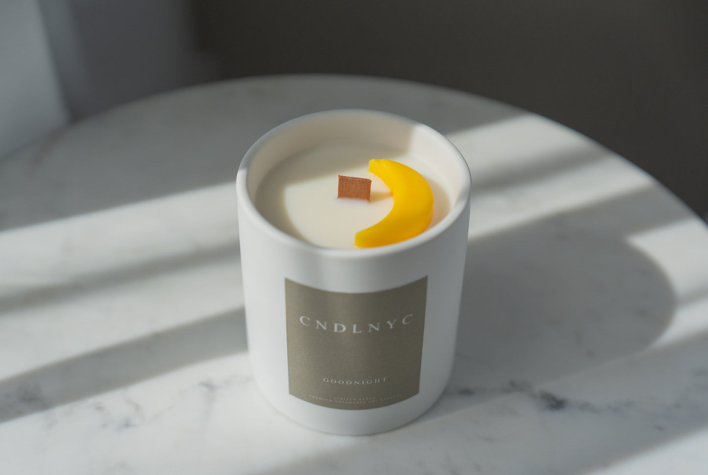 CNDLNYC "GOODNIGHT" Soy Candle - 12oz of Sweet Scented Bliss for Your Home