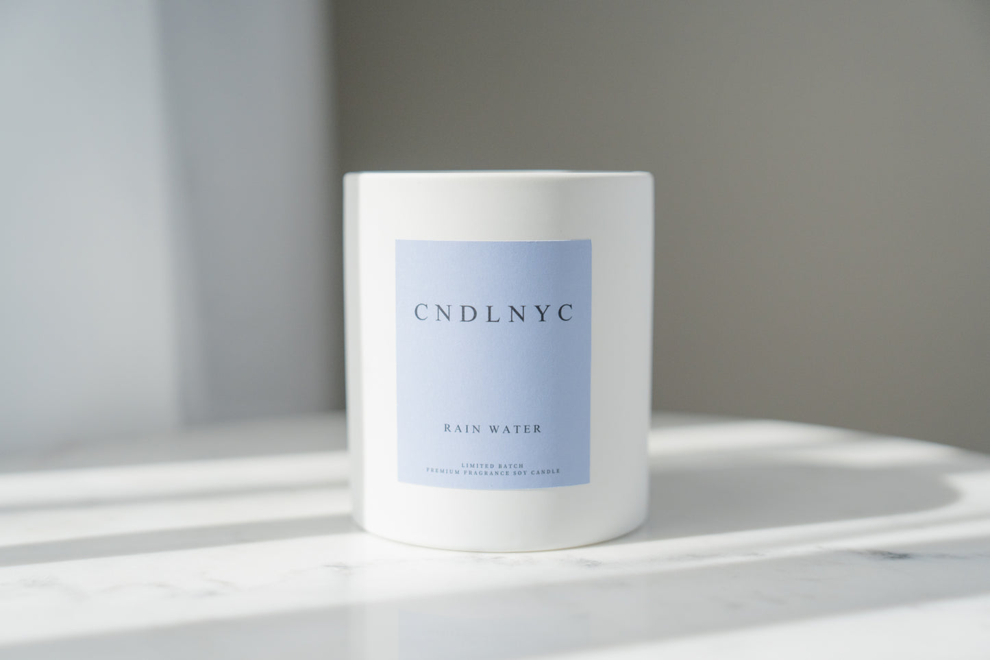 CNDLNYC "RAIN WATER" Soy Candle - 12oz of Sweet Scented Bliss for Your Home