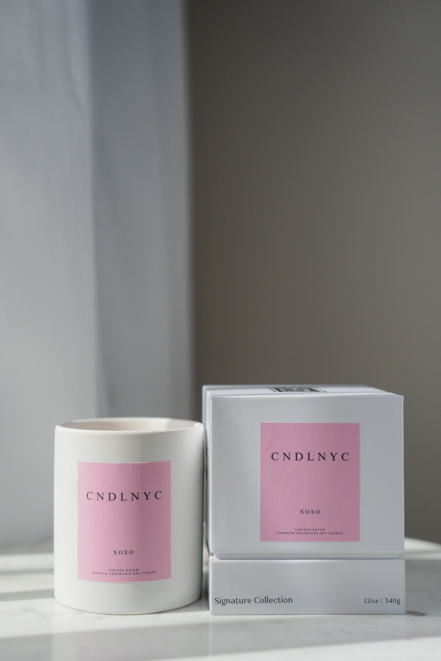 CNDLNYC "XOXO" Soy Candle - 12oz of Sweet Scented Bliss for Your Home