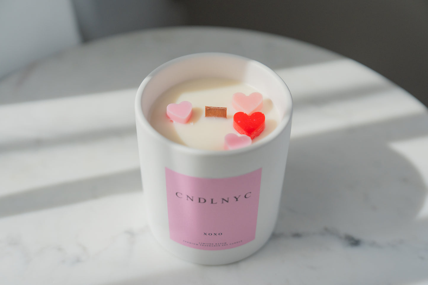 CNDLNYC "XOXO" Soy Candle - 12oz of Sweet Scented Bliss for Your Home