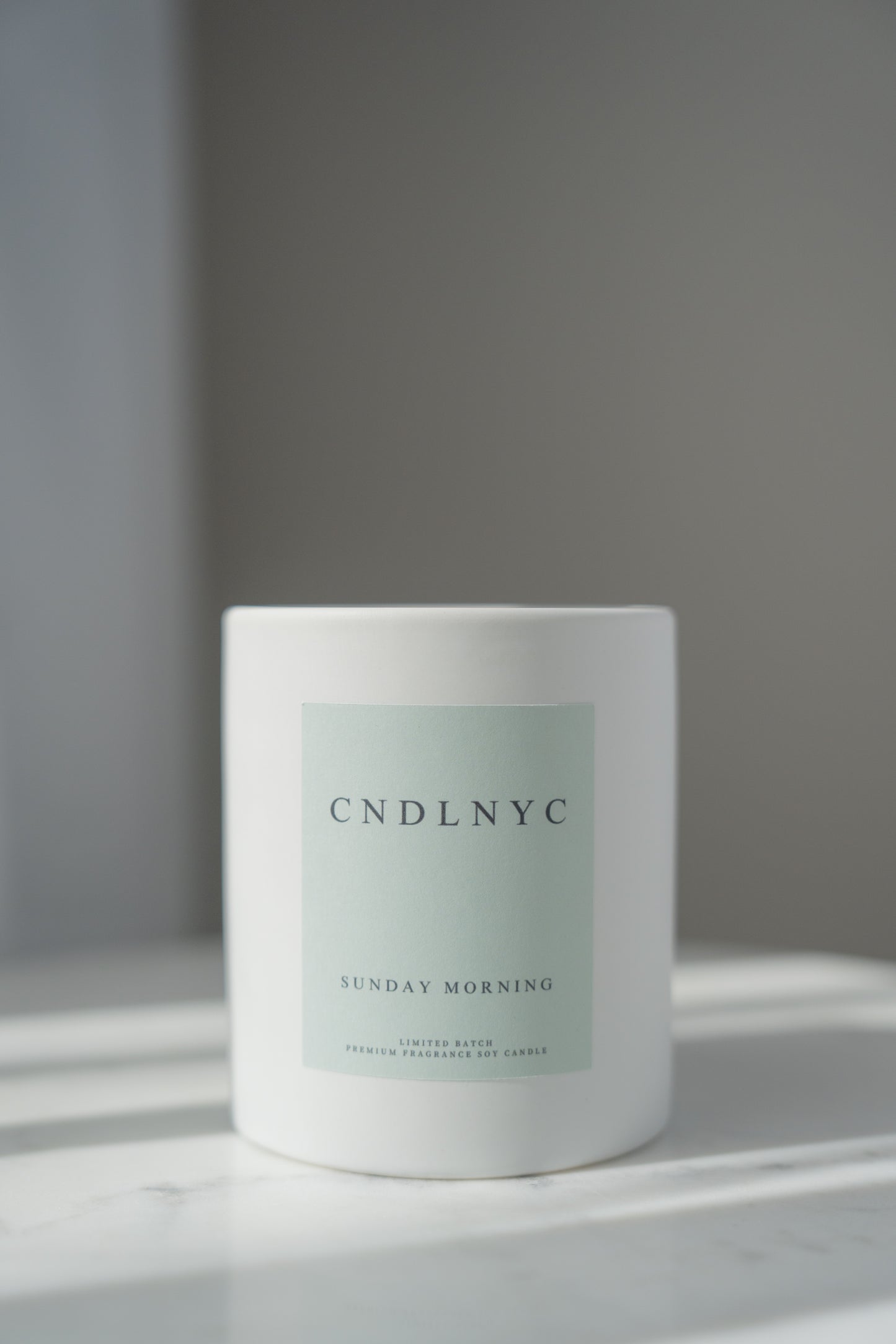 CNDLNYC "SUNDAY MORNING" Soy Candle - 12oz of Sweet Scented Bliss for Your Home