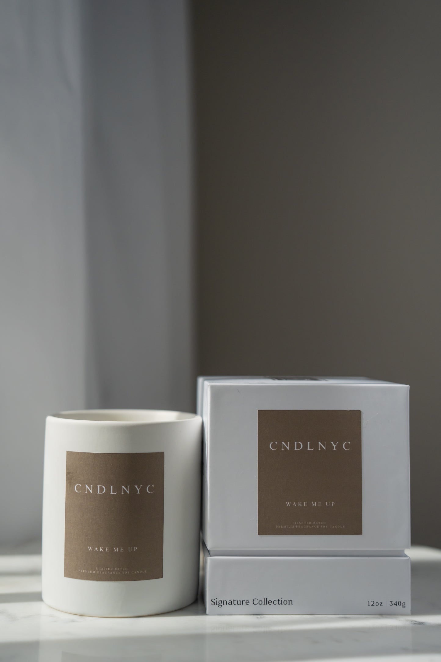 CNDLNYC "WAKE ME UP" Soy Candle - 12oz of Sweet Scented Bliss for Your Home