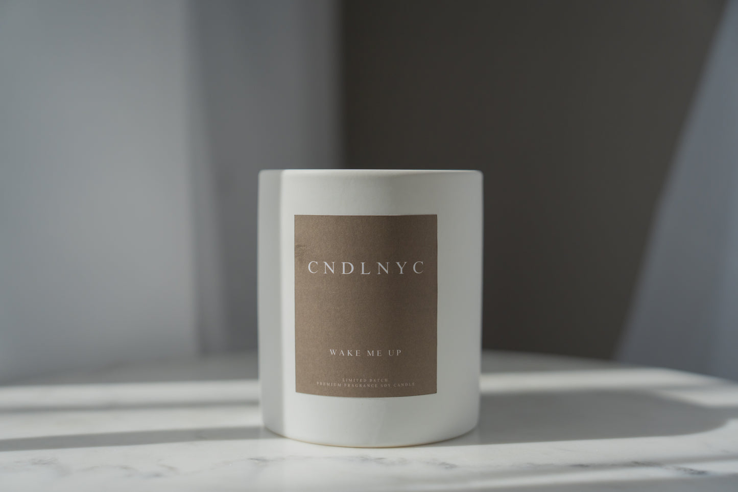 CNDLNYC "WAKE ME UP" Soy Candle - 12oz of Sweet Scented Bliss for Your Home