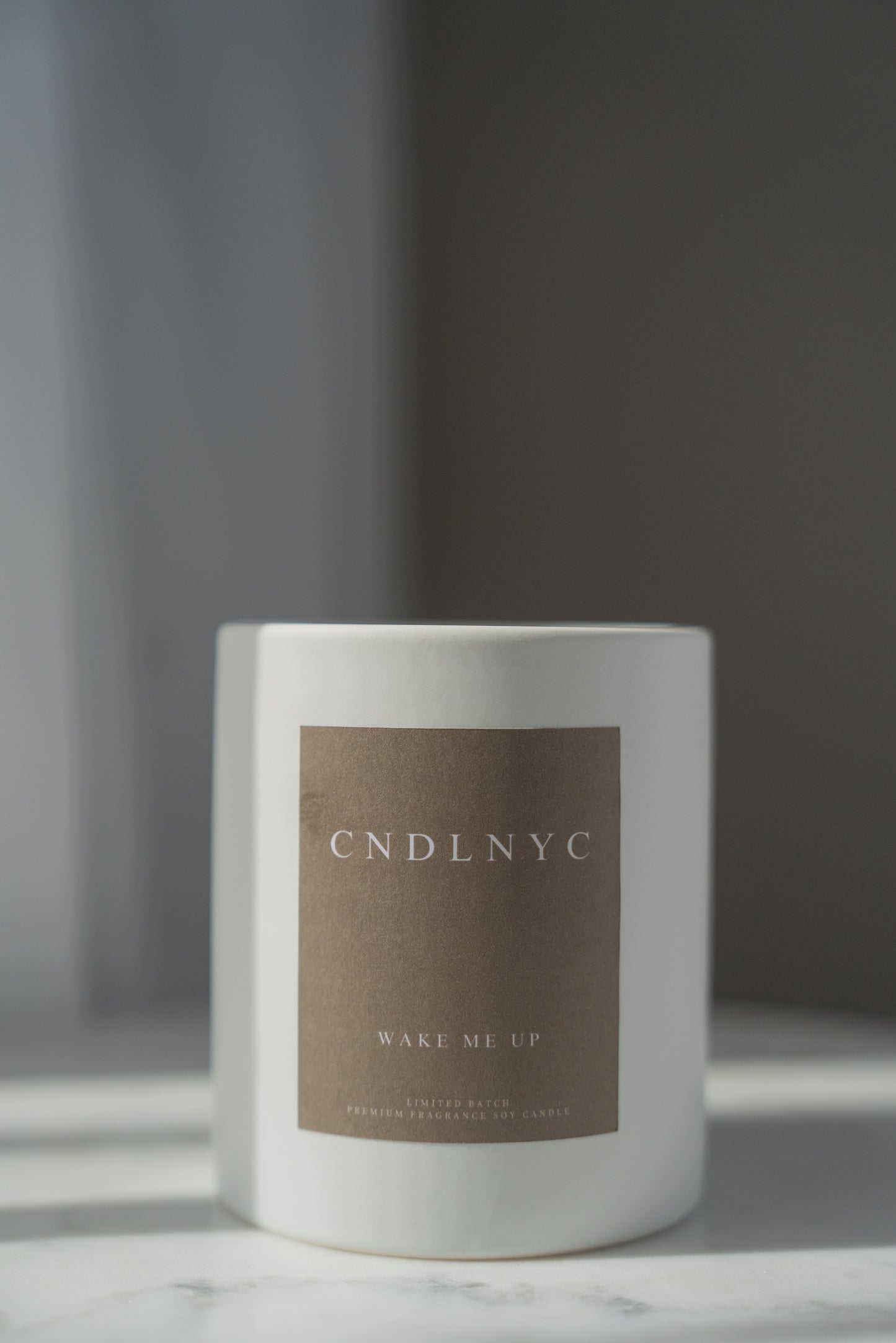 CNDLNYC "WAKE ME UP" Soy Candle - 12oz of Sweet Scented Bliss for Your Home