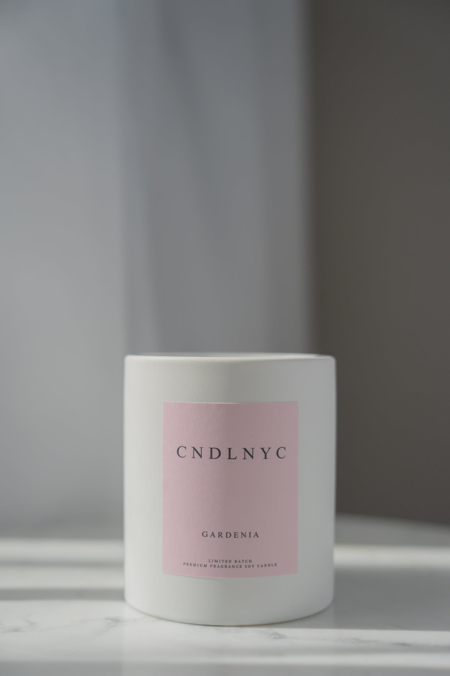 CNDLNYC "GARDENIA" Soy Candle - 12oz of Sweet Scented Bliss for Your Home