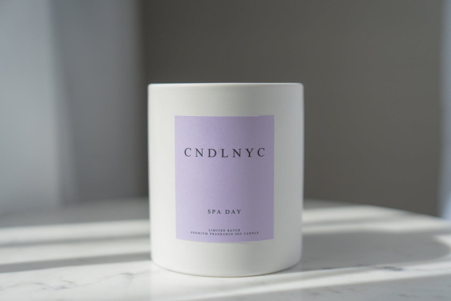 CNDLNYC "SPA DAY" Soy Candle - 12oz of Sweet Scented Bliss for Your Home