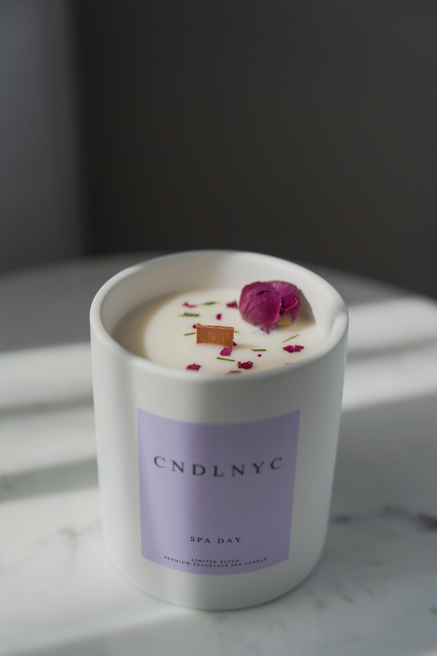 CNDLNYC "SPA DAY" Soy Candle - 12oz of Sweet Scented Bliss for Your Home