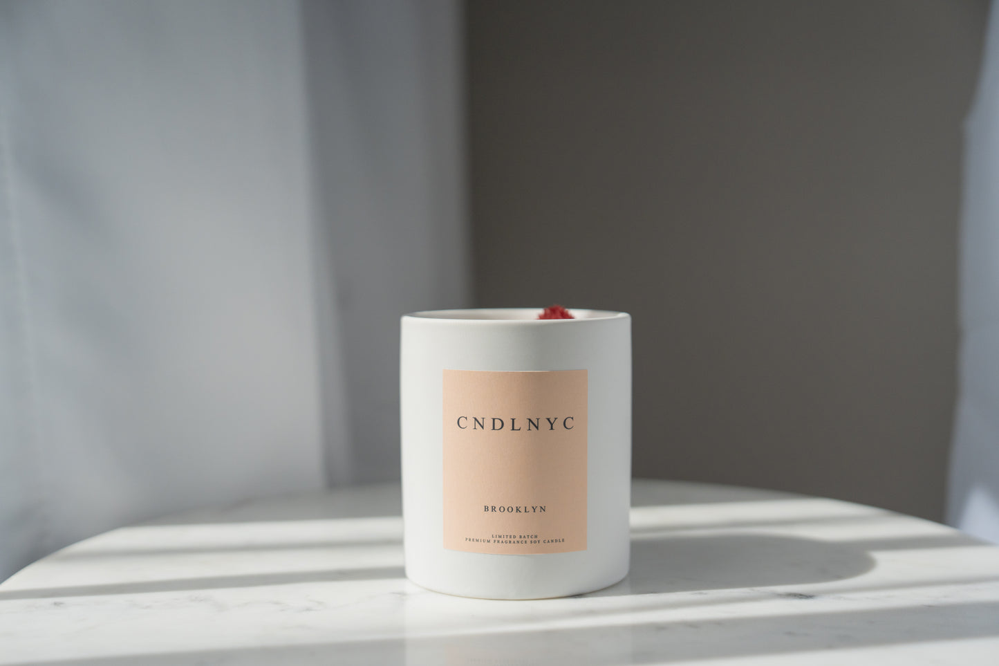 CNDLNYC "BROOKLYN" Soy Candle - 12oz of Sweet Scented Bliss for Your Home