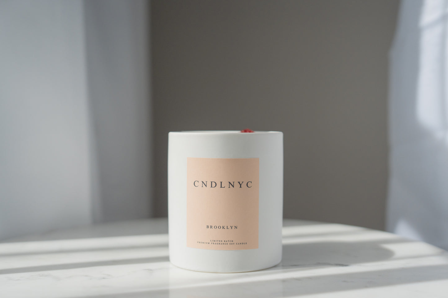 CNDLNYC "BROOKLYN" Soy Candle - 12oz of Sweet Scented Bliss for Your Home