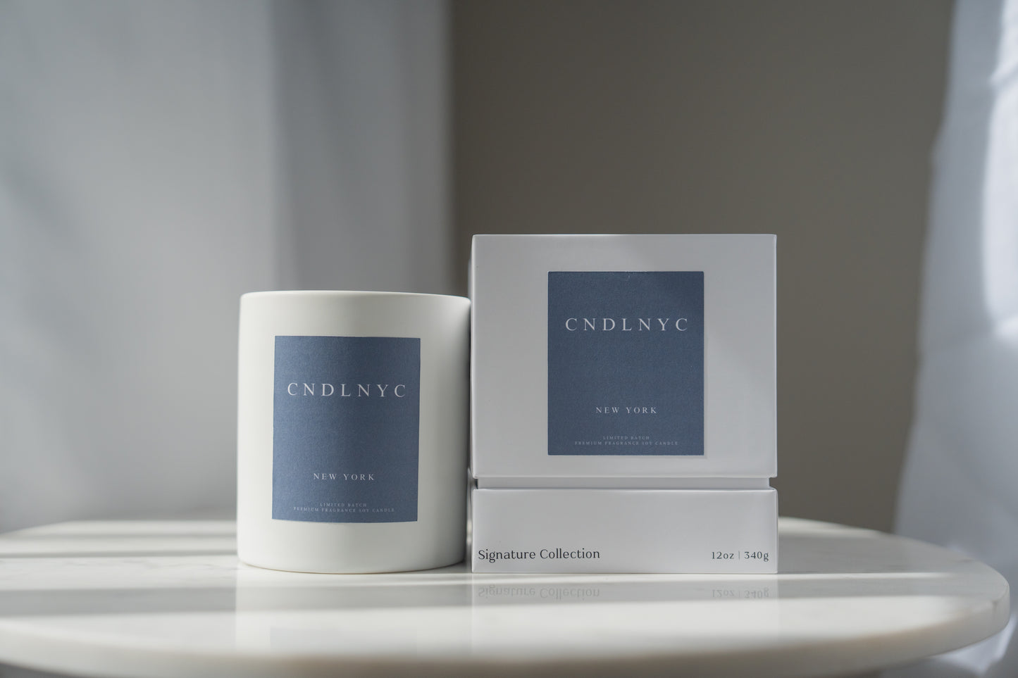 CNDLNYC "NEW YORK" Soy Candle - 12oz of Sweet Scented Bliss for Your Home