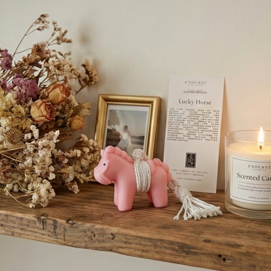 CNDLNYC | 2026 HAPPY NEW YEAR Scented Lucky Horse - Lunar Year of the Horse