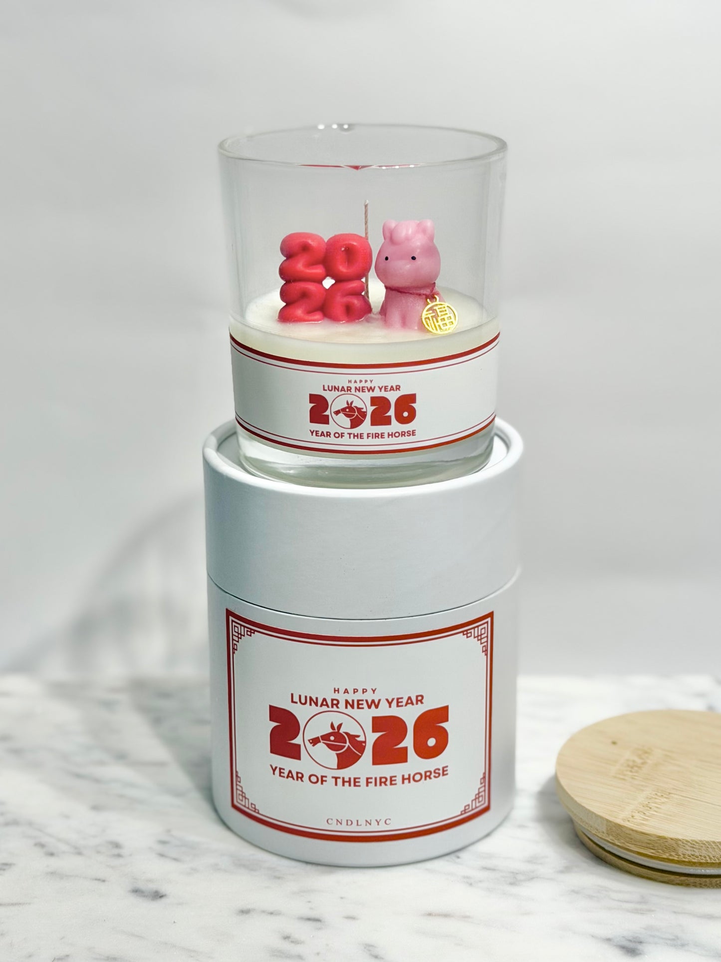 CNDLNYC | 2026 HAPPY NEW YEAR Candle - Lunar Year of the Horse