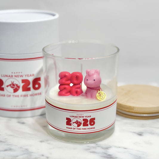 CNDLNYC | 2026 HAPPY NEW YEAR Candle - Lunar Year of the Horse