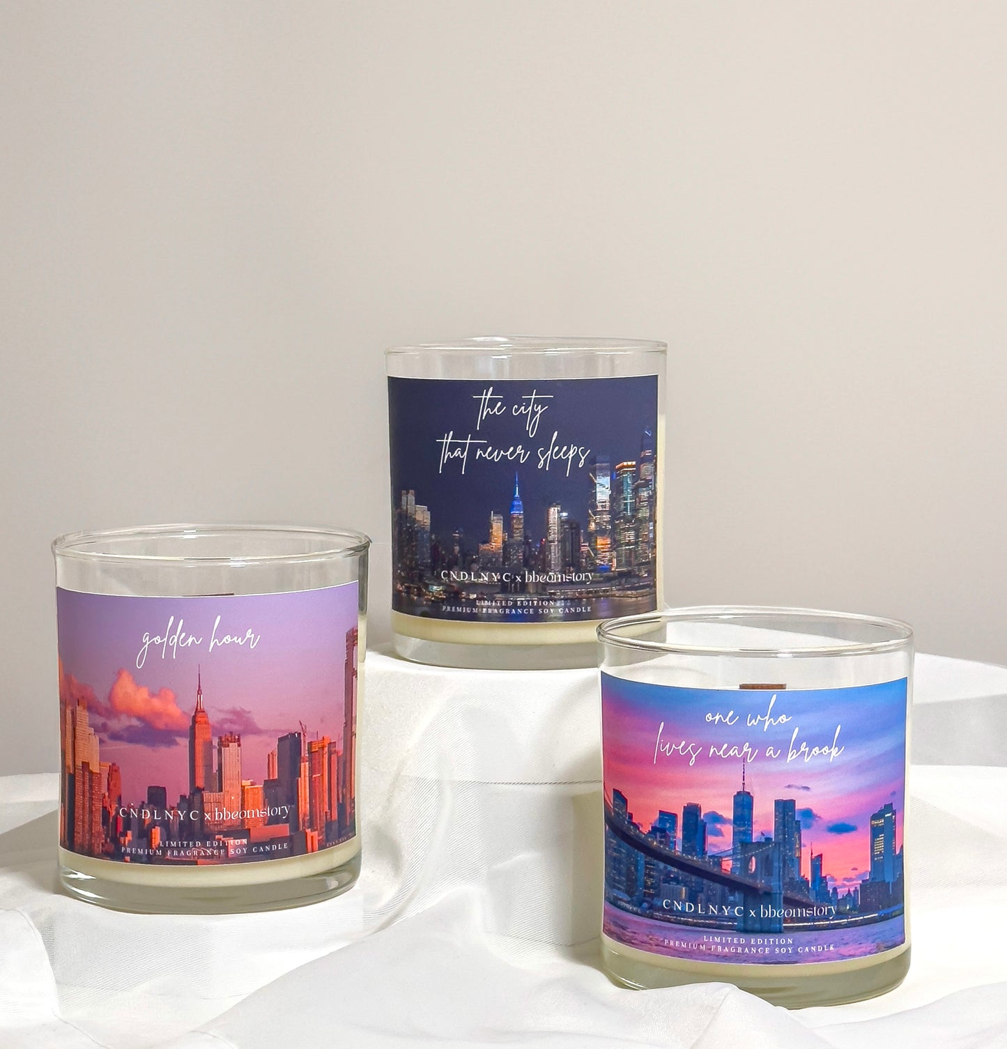 CNDLNYC x bbeomstory Limited NYC Photo Candle