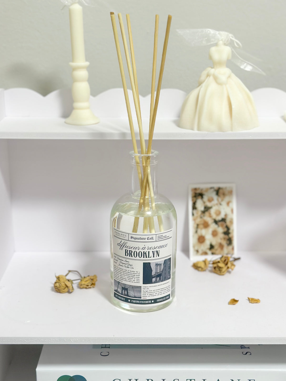 Clp Reed Diffuser CNDLNYC | NEW Reed Diffuser with Refill (Air Refreshener) | 200ml