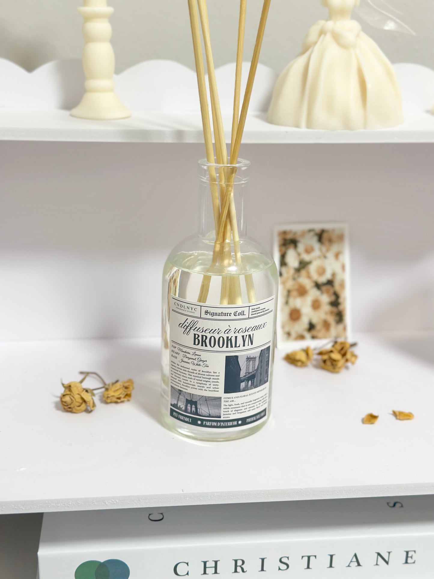 CNDLNYC | NEW Reed Diffuser with Refill (Air Refreshener) | 200ml