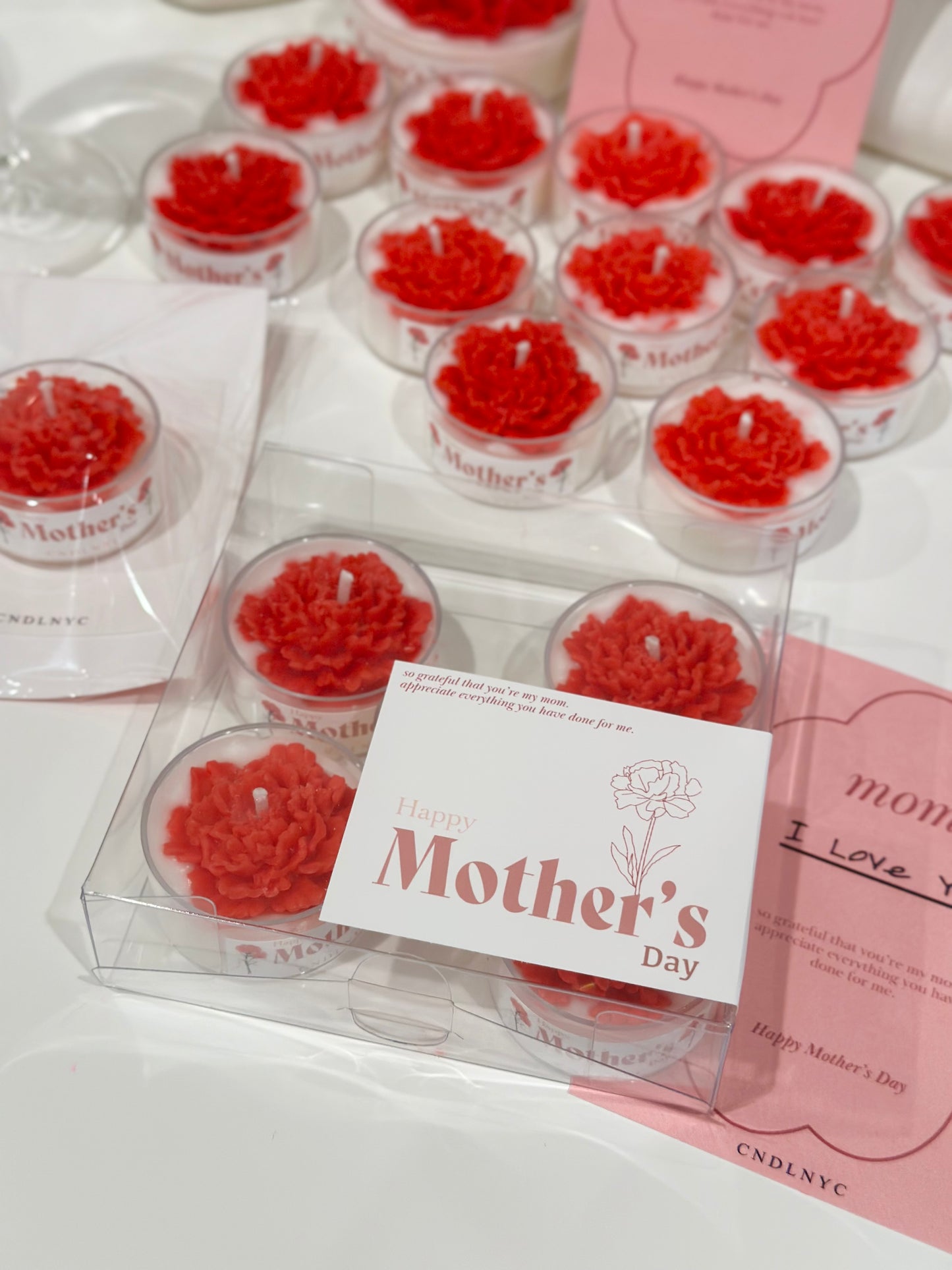 CNDLNYC | Carnation Candle - Perfect Mother’s Day Gift for Mom