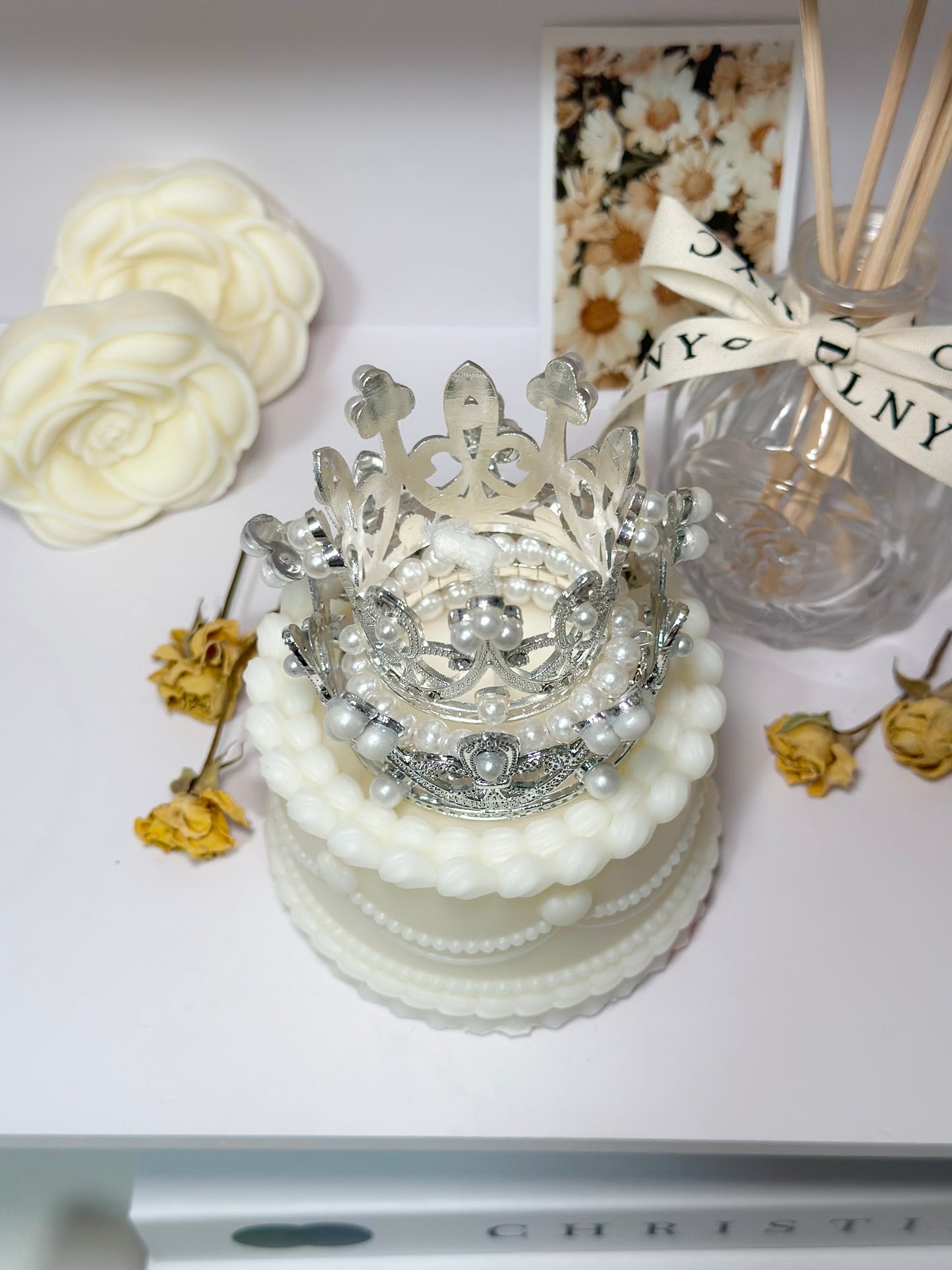 CNDLNYC | Tiara Cake Candle - Perfect Birthday Gift for Her