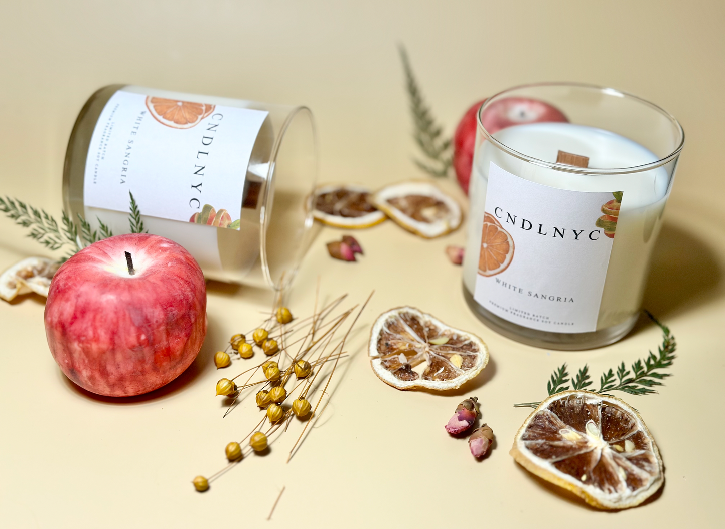 CNDLNYC | WHITE SANGRIA Scented Candle 8.5oz. - Limited Edition