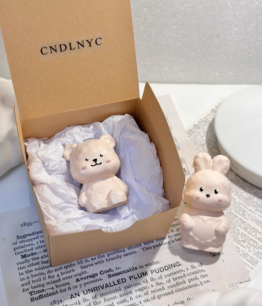 CNDLNYC | DD Bunny & DD Bear Couples Car Freshie