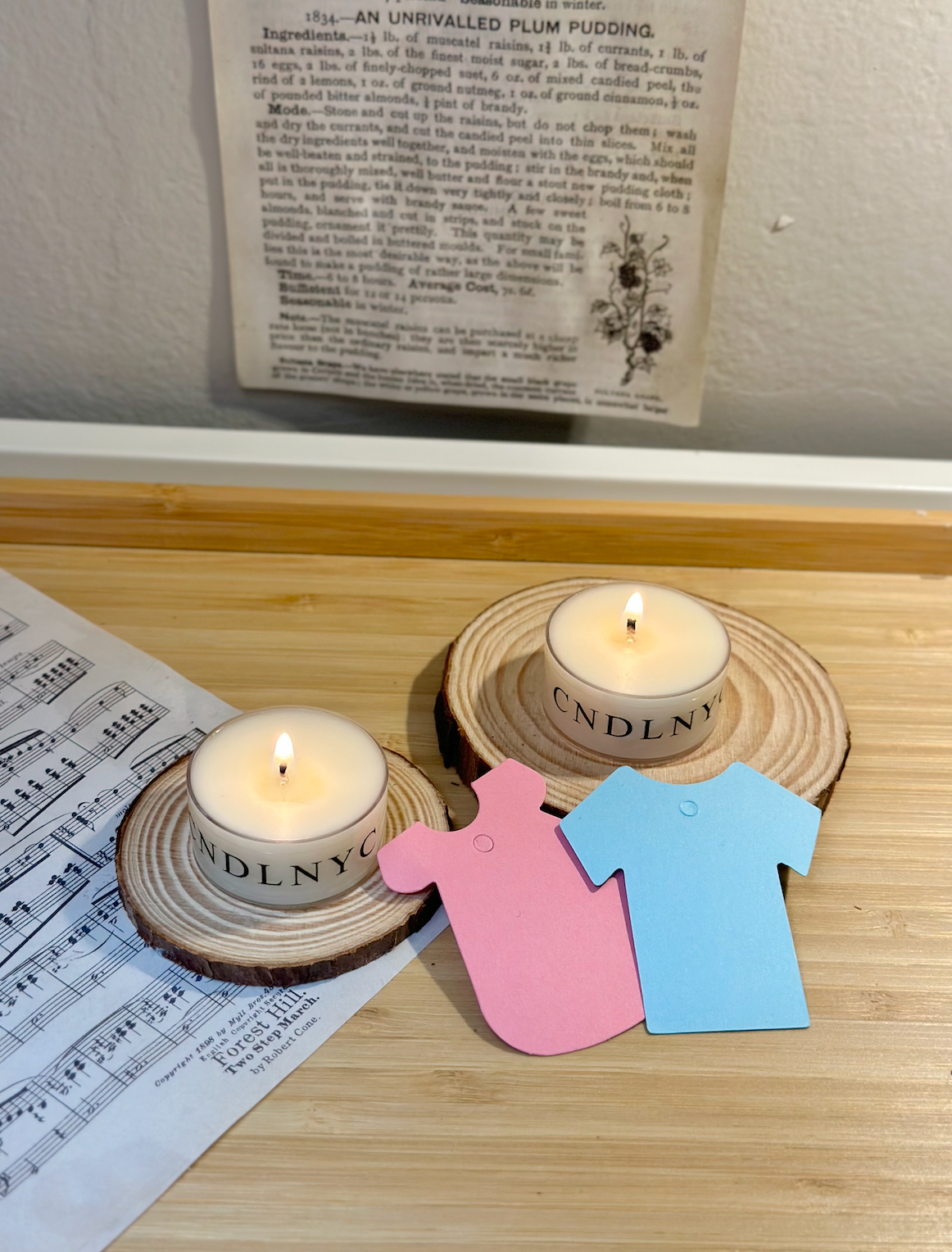 CNDLNYC | Gender Reveal Candle <Girl or Boy?> Party Favors