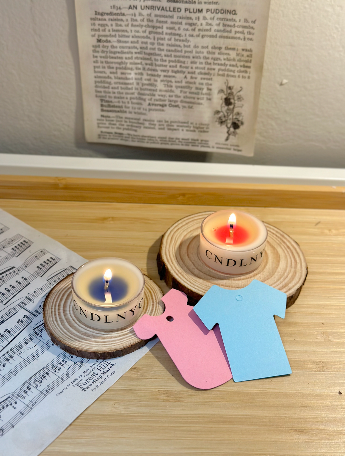 CNDLNYC | Gender Reveal Candle <Girl or Boy?> Party Favors