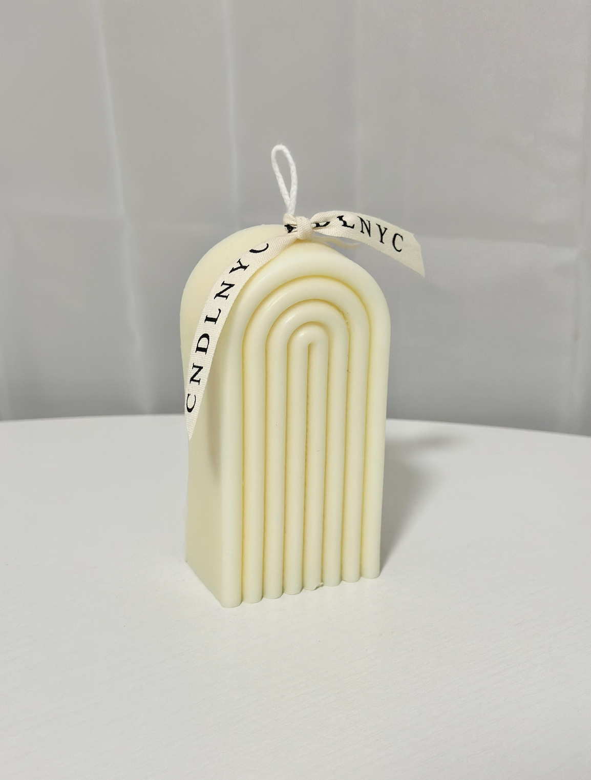 CNDLNYC | Striped Arch Candle