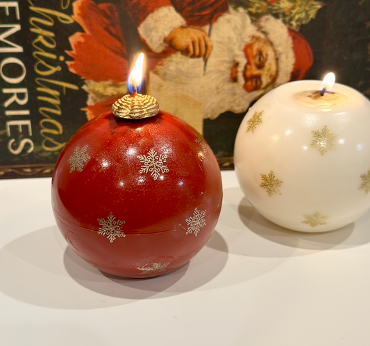 CNDLNYC | Christmas Bauble Ornament Candle