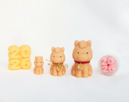 CNDLNYC | 2026 HAPPY NEW YEAR Horse Candle - Lunar Year of the Horse