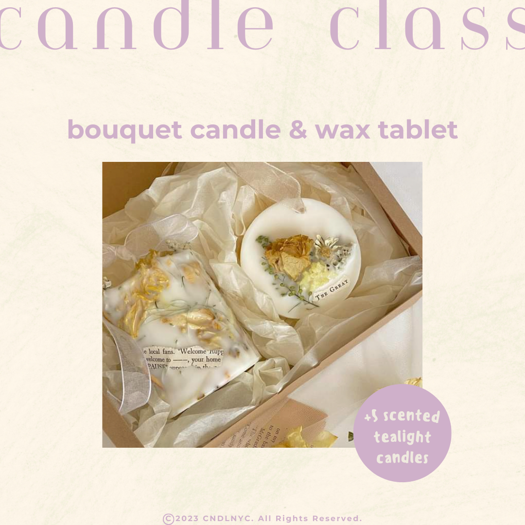 CNDLNYC | Bouquet Candle - Candle Class