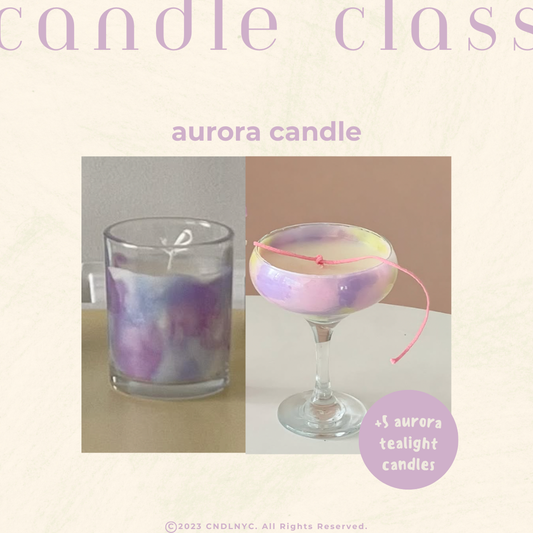 CNDLNYC | Aurora Candle Class (Level 3)