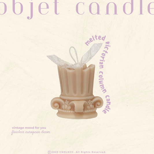 CNDLNYC | Melted Victorian Column Candle