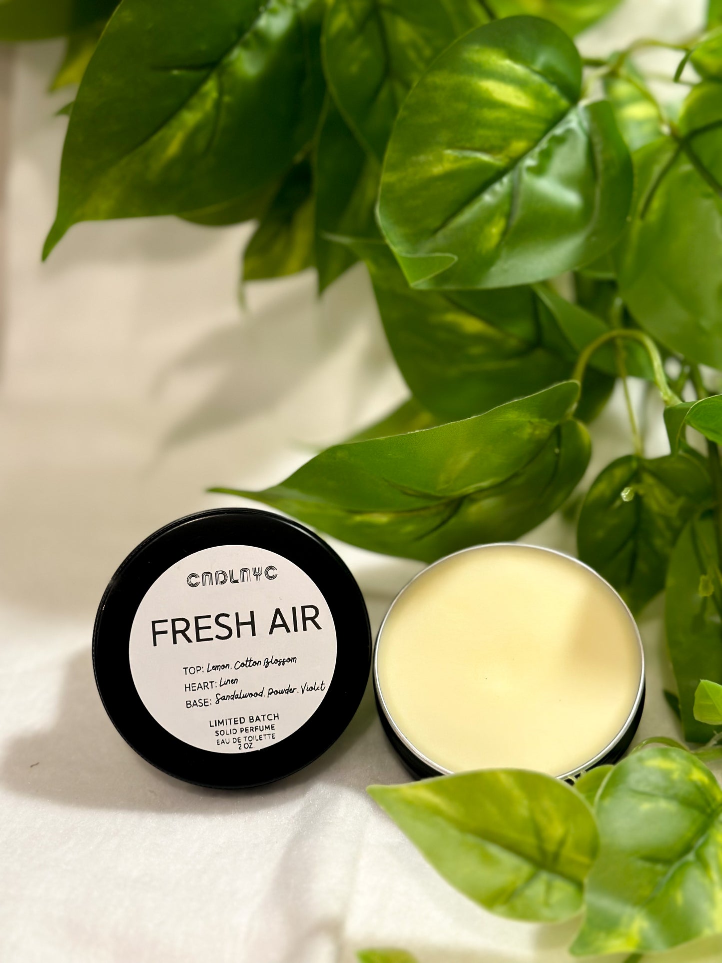 Unisex Solid Perfume - Handmade Concentrated Balm (100% Jojoba Oil, Shea Butter, and Vitamin E Oil)