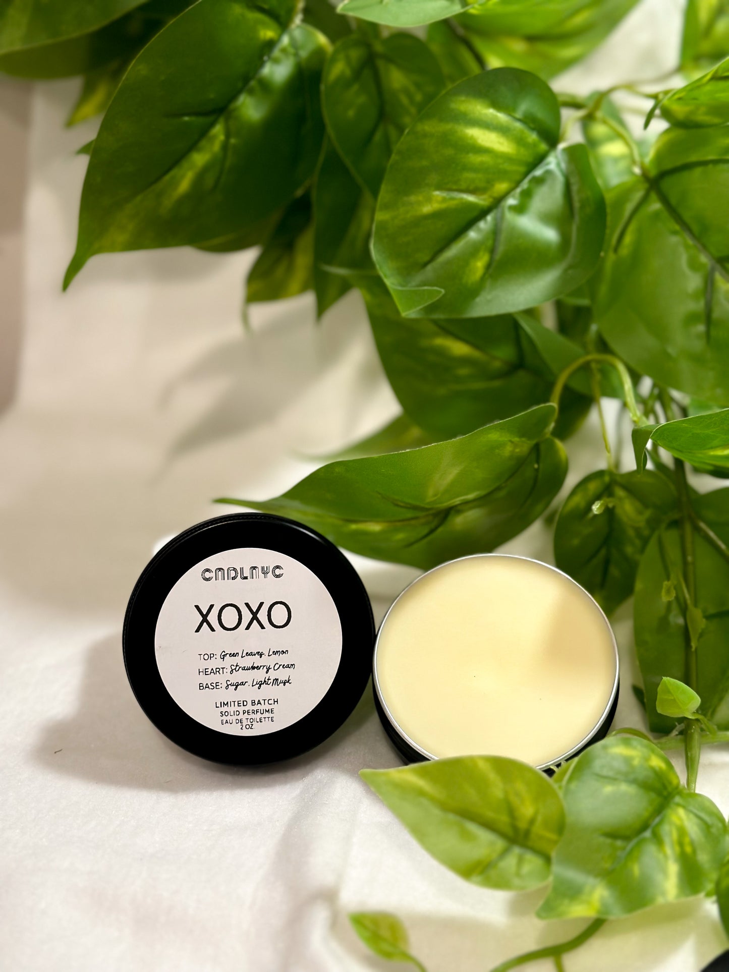 Unisex Solid Perfume - Handmade Concentrated Balm (100% Jojoba Oil, Shea Butter, and Vitamin E Oil)